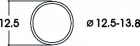 40066 Roco Traction tyre set DC